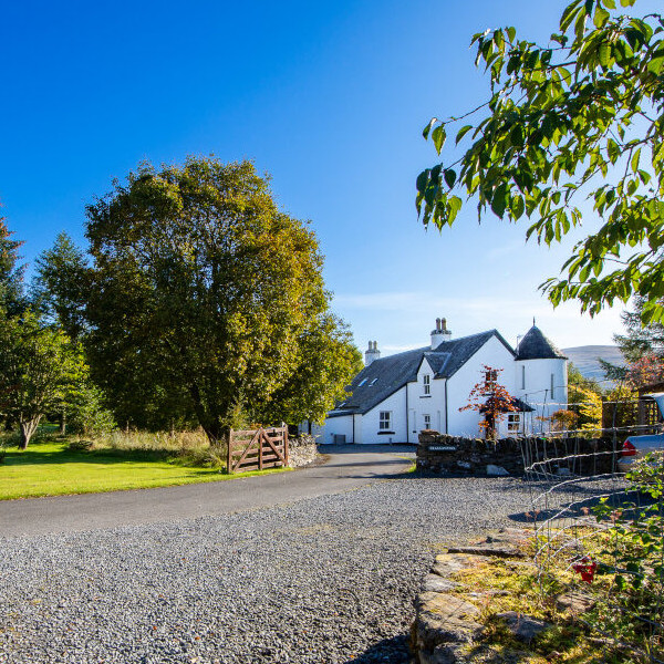 Loch Tay Estate House with panoramic vistas